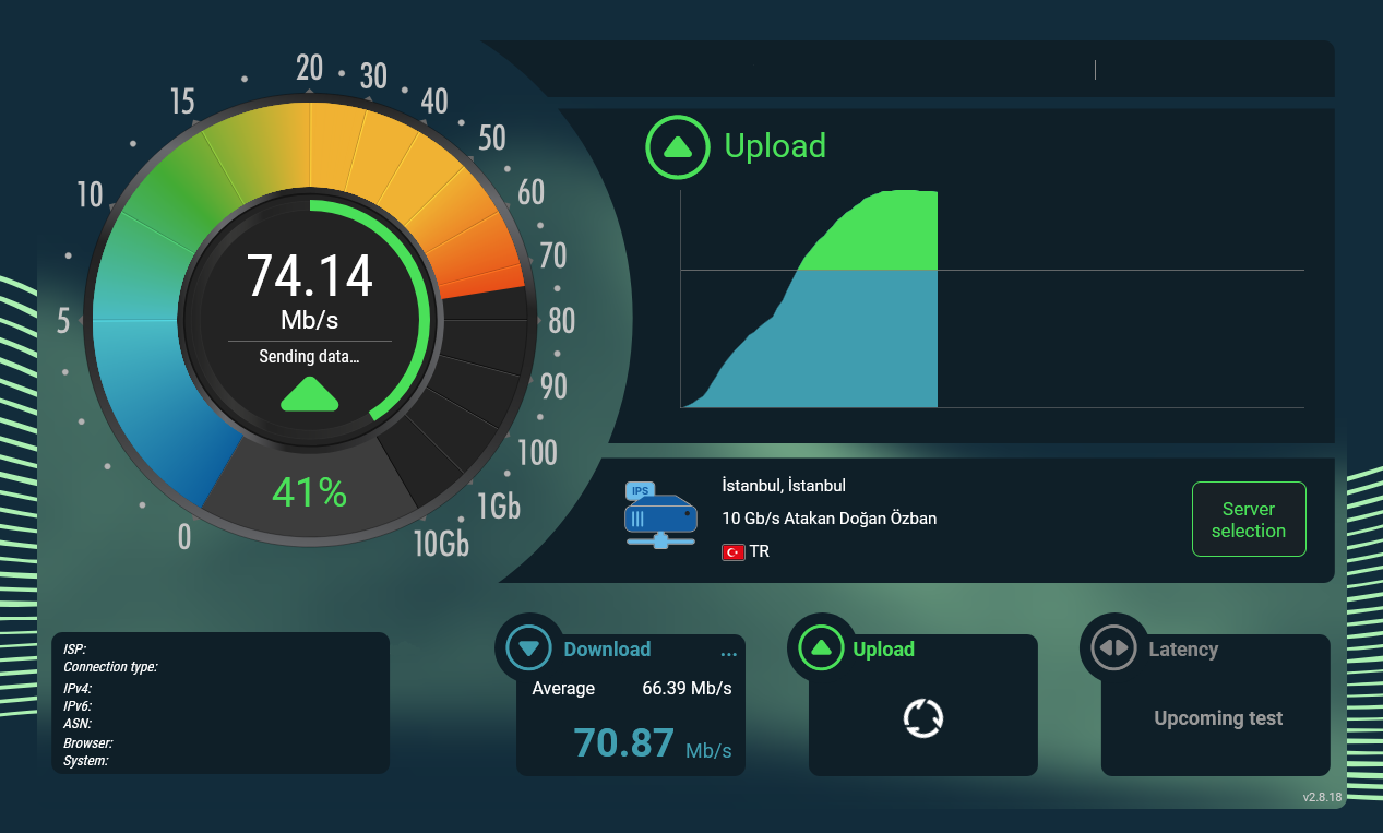 Speedtest Mirror Server